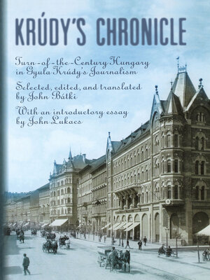 cover image of Krúdy's Chronicles